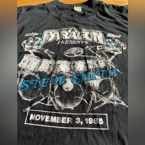1985 Concert Graphic Tee Drummer from the Band “Journey”